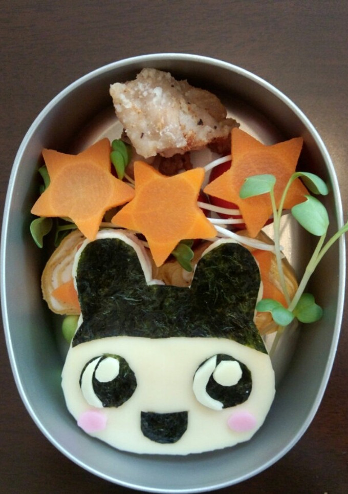 キャラ弁　たまごっち　∮まめっち∮-レシピのメイン写真