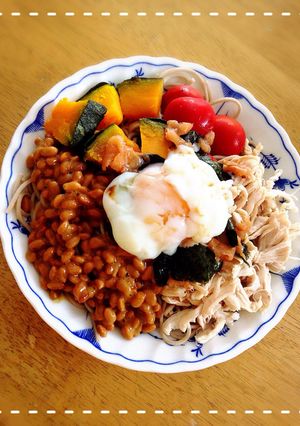 梅納豆そば-レシピのメイン写真