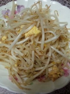 簡単!もやし&卵のにんにく炒め♡-レシピのメイン写真