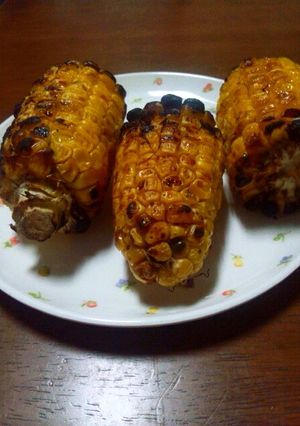 夏の保育園のオヤツ☆簡単♪焼きもろこし-レシピのメイン写真