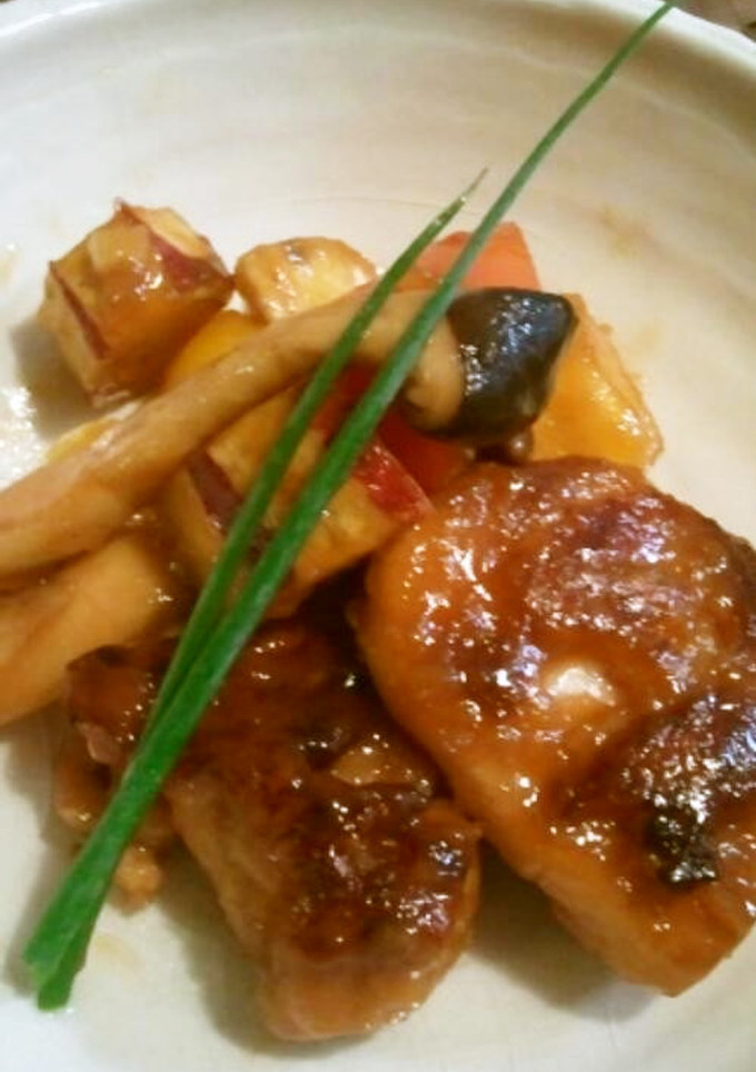 ごはんがススム！鶏と根菜の甘酢炒め-レシピのメイン写真