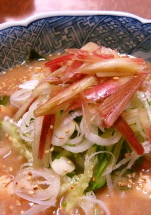 簡単♪鯖缶de食感楽しいキムチ入り冷や汁-レシピのメイン写真
