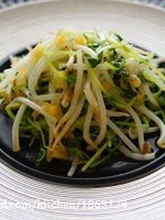 超簡単♪豆苗ともやしの塩レモン炒め-レシピのメイン写真
