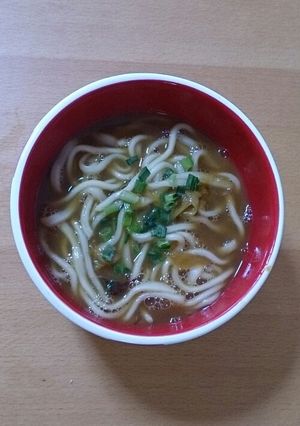 関西風♪残ったカレーでかれーうどん♪-レシピのメイン写真