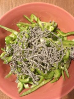 切って和えるだけ!?ピーマンの塩昆布和え-レシピのメイン写真