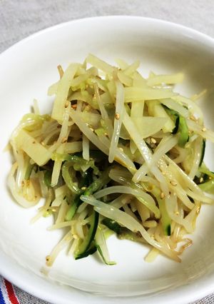 簡単切って混ぜるだけ♪じゃかいものナムル-レシピのメイン写真