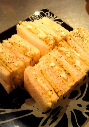 プチリッチ♪食べ応えアリのWタマゴサンド-レシピのメイン写真
