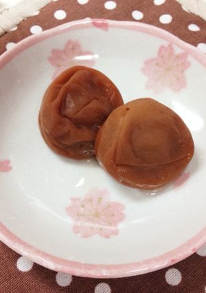 簡単☆ジップロックで漬ける梅干し-レシピのメイン写真