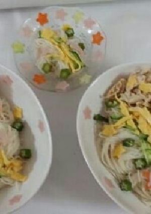 七夕そうめん-レシピのメイン写真
