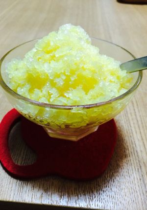夏休みに簡単♡100%かき氷♡-レシピのメイン写真