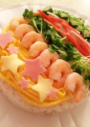 ☆ケーキ寿司☆-レシピのメイン写真