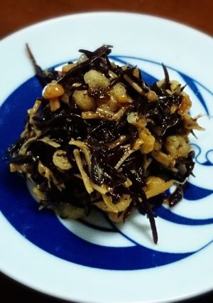混ぜるだけ!ひじきとなめたけの和えもの-レシピのメイン写真