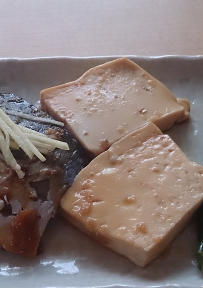 生姜風のサバの煮付け★豆腐・甘とうがらし-レシピのメイン写真