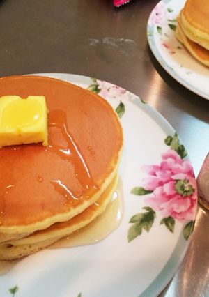 ホットケーキ-レシピのメイン写真