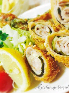 豚薄切り肉と青じそチーズのフライ-レシピのメイン写真