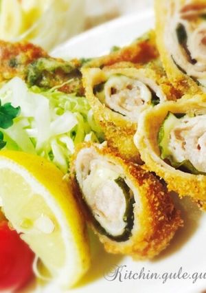 豚薄切り肉と青じそチーズのフライ-レシピのメイン写真