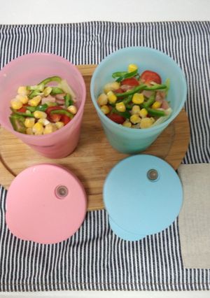 子供に大うけ!『ふるふるサラダ』-レシピのメイン写真