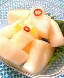 夏大根の甘酢漬け☆ほんのりレモン味♪