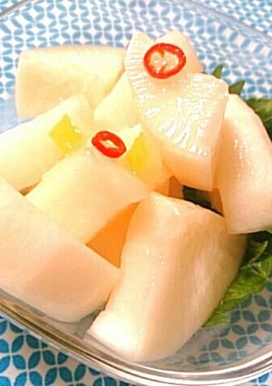 夏大根の甘酢漬け☆ほんのりレモン味♪-レシピのメイン写真