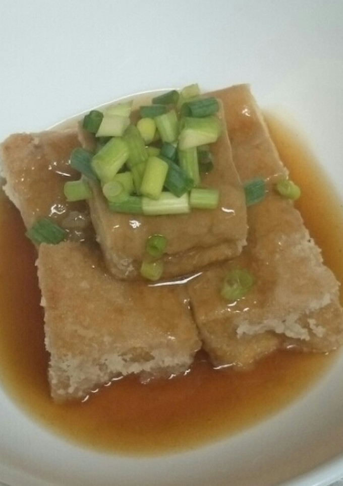 梅ちゃんの揚げ出し豆腐～簡単厚揚げ編-レシピのメイン写真