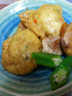 ひき肉の巾着煮-レシピのメイン写真