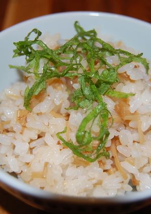 手作りなめたけご飯-レシピのメイン写真