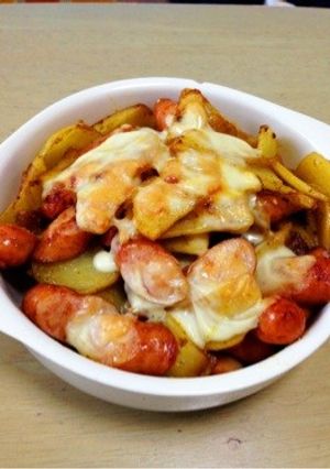 カレー★ジャーマンポテト★チーズのせ-レシピのメイン写真