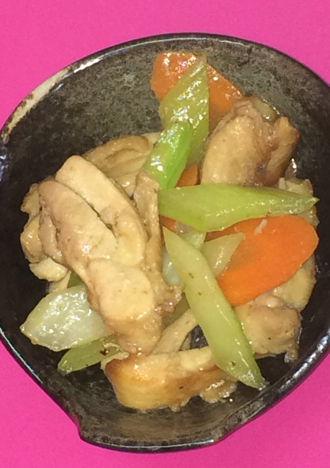 鶏とセロリのXO醬炒め-レシピのメイン写真