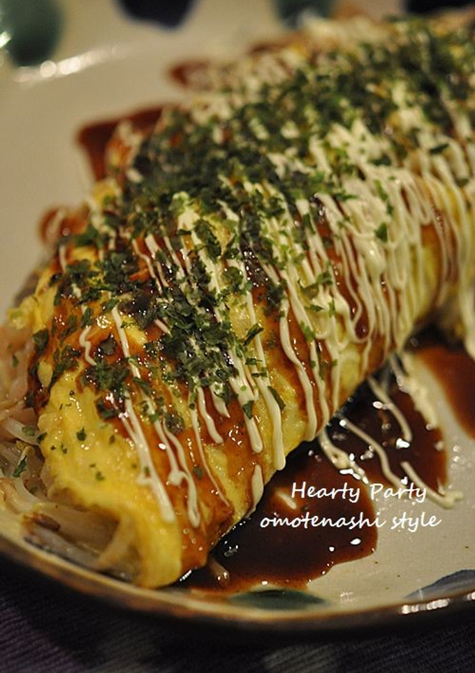 とんぺい焼きみたいな・・・魚介焼き♪-レシピのメイン写真
