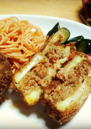 ズッキーニのはさみ揚げ-レシピのメイン写真