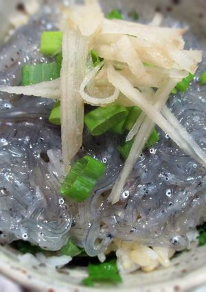 しらすのかけもち丼-レシピのメイン写真