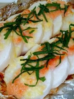 長芋の明太マヨチーズ焼き♪-レシピのメイン写真