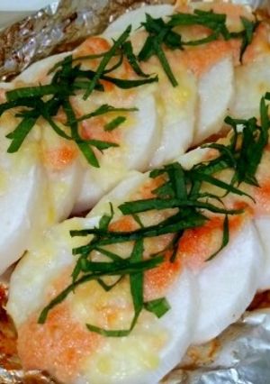長芋の明太マヨチーズ焼き♪-レシピのメイン写真