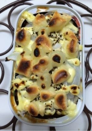 さんまの蒲焼き缶で！美味おつまみ。-レシピのメイン写真