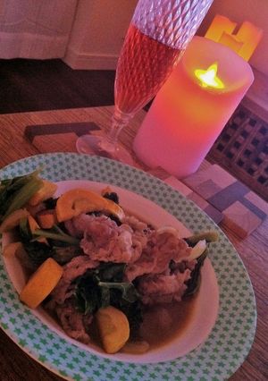★ｽﾞｯｷｰﾆ＆ｹｰﾙ＆＆豚肉とロゼ☆-レシピのメイン写真
