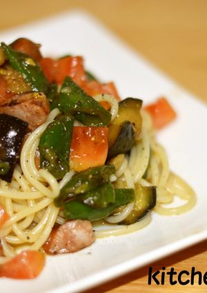 ☆★夏野菜の冷製パスタ★☆-レシピのメイン写真
