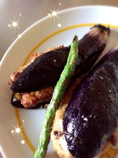 たまにはひと手間かけて…なすのはさみ揚げ-レシピのメイン写真