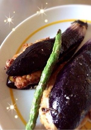 たまにはひと手間かけて…なすのはさみ揚げ-レシピのメイン写真