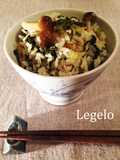 わさび＆小松菜＆しめじ☆簡単炊き込みご飯