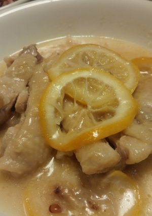 鶏もも肉レモン煮-レシピのメイン写真