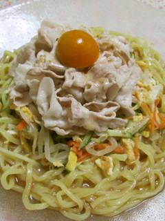 極旨!!豚しゃぶの冷やし中華-レシピのメイン写真