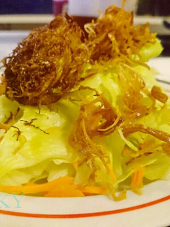とうもろこしのひげ揚げ。カリカリサラダ-レシピのメイン写真