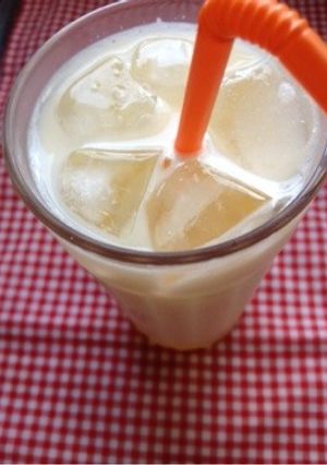 ミキサーなしで簡単ミルクセーキ-レシピのメイン写真