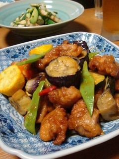 夏野菜たっぷり!黒酢煮-レシピのメイン写真