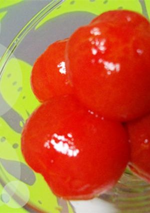 簡単! ミニトマトのサイダー漬け-レシピのメイン写真