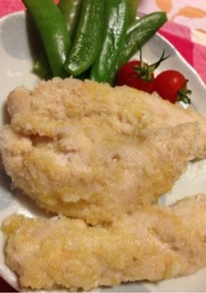 ♡ささみのパン粉焼き♡-レシピのメイン写真