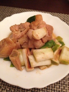 ジューシーチキンのネギ焼き-レシピのメイン写真