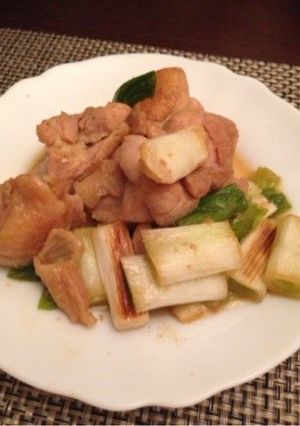 ジューシーチキンのネギ焼き-レシピのメイン写真