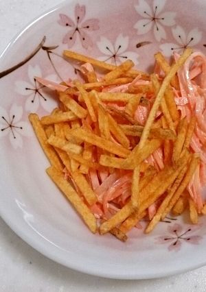 おつまみにも！人参のマヨカラムーチョ合え-レシピのメイン写真