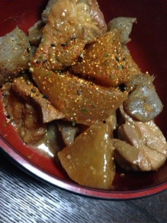味噌でコッテリ!大根の煮物-レシピのメイン写真